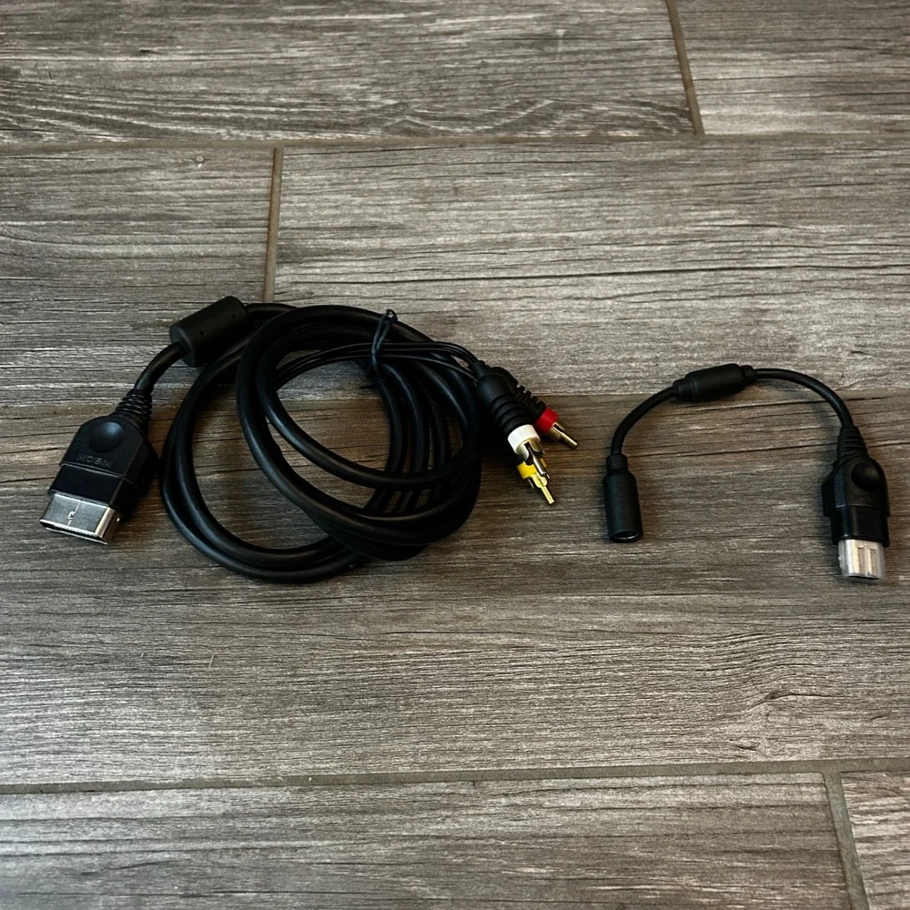 Original Xbox AV Cable Composite RCA Video Audio Cord Adapter For Xbox Console‎